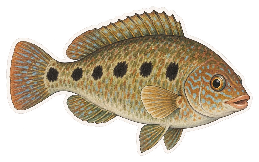 Le crénilabre à cinq taches (Centrolabrus exoletus)