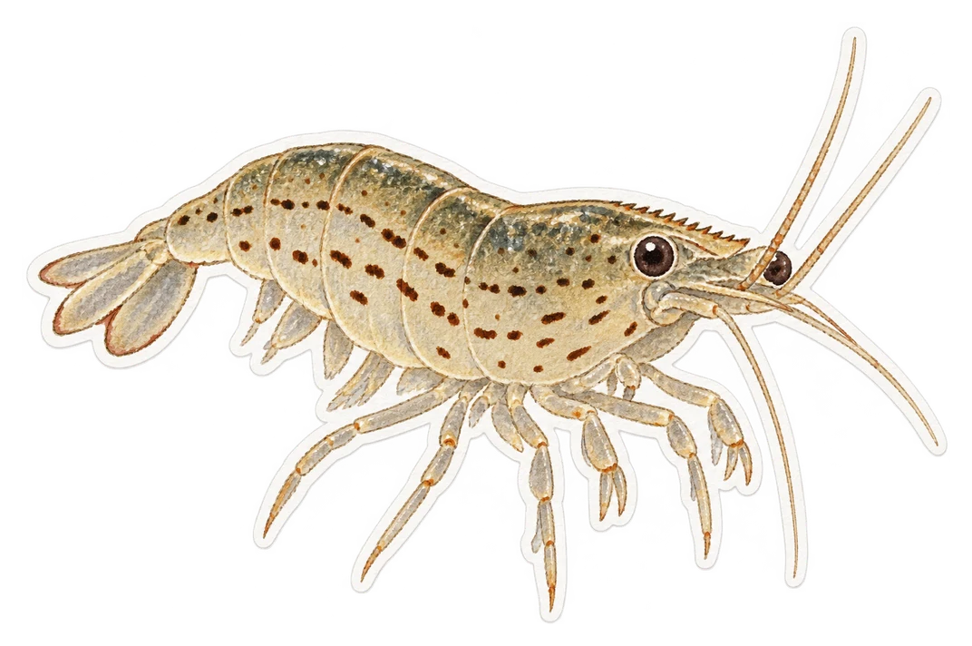 La crevette d’Amano (Caridina multidentata)