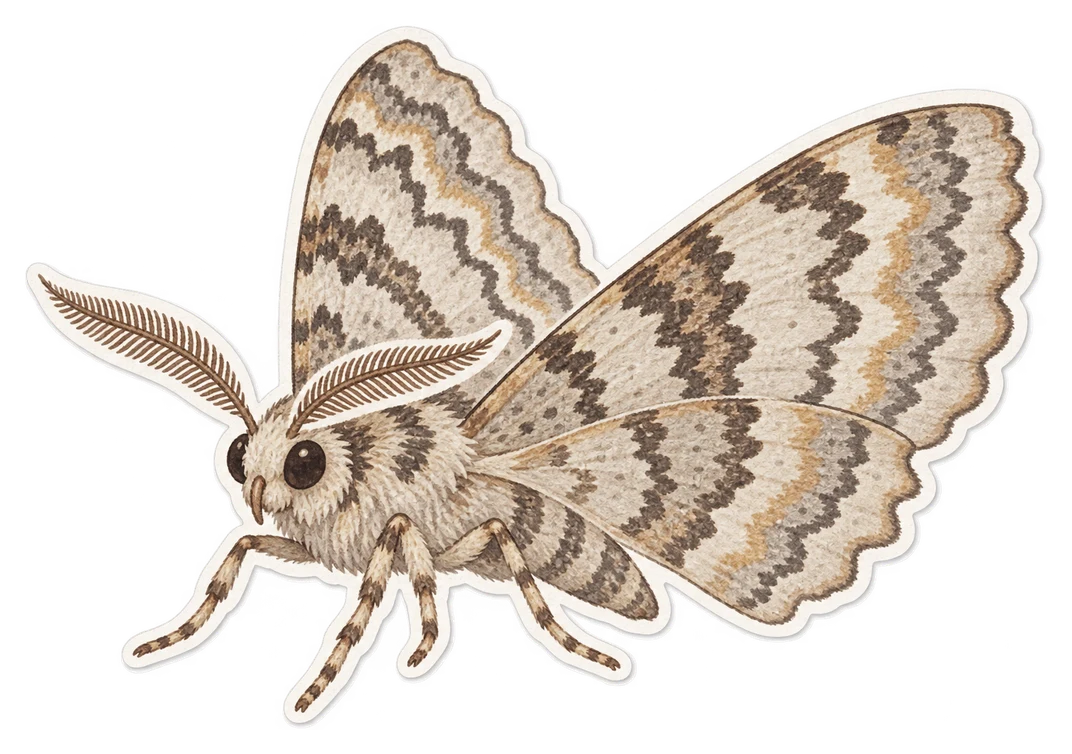 La crocalle aglosse (Crocallis elinguaria)