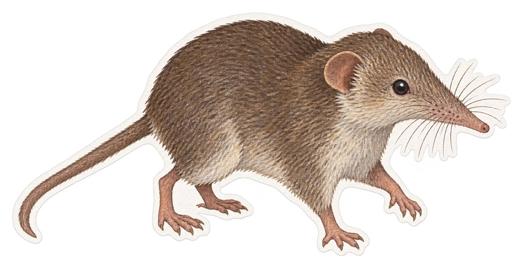 La musaraigne étrusque (Suncus etruscus)