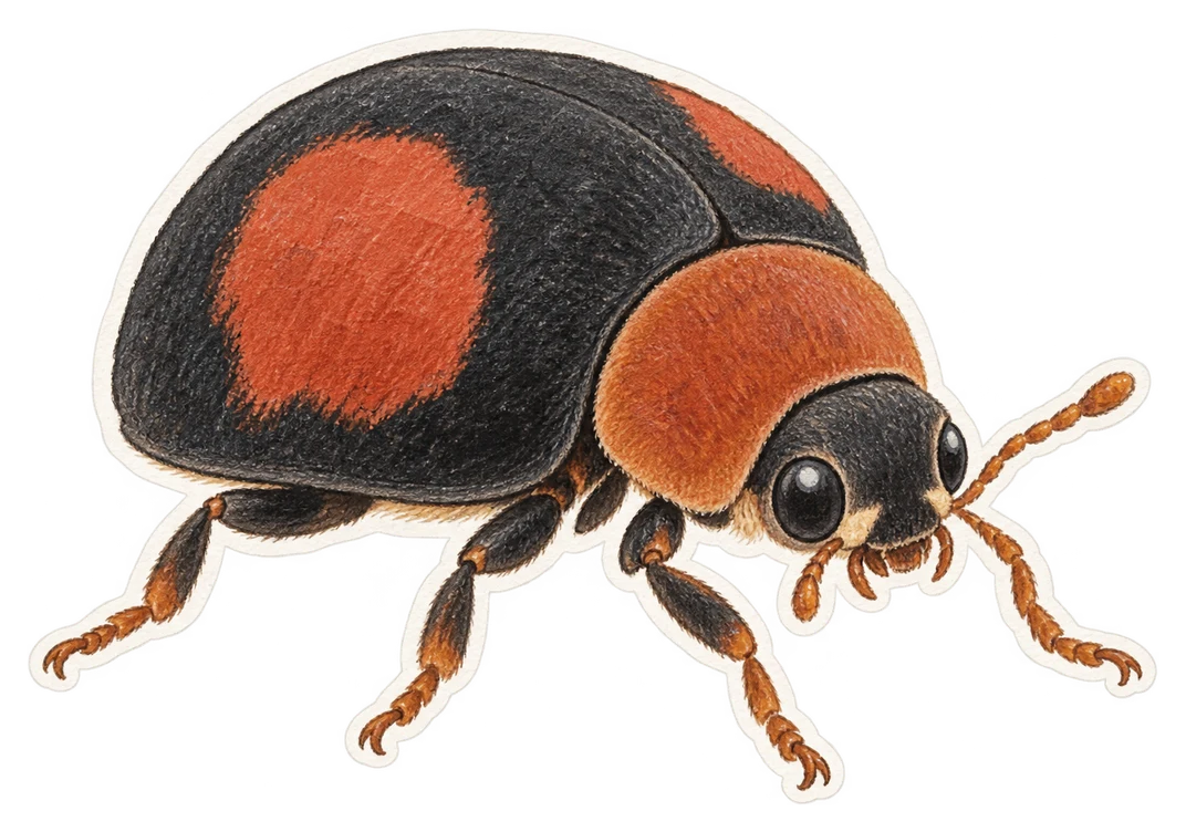 Le cryptolaème montrouzieri (Cryptolaemus montrouzieri)