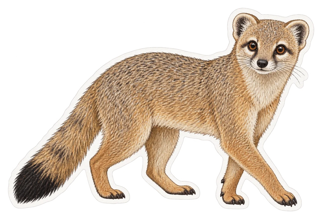 Le cynictis pénicillé (Cynictis penicillata)