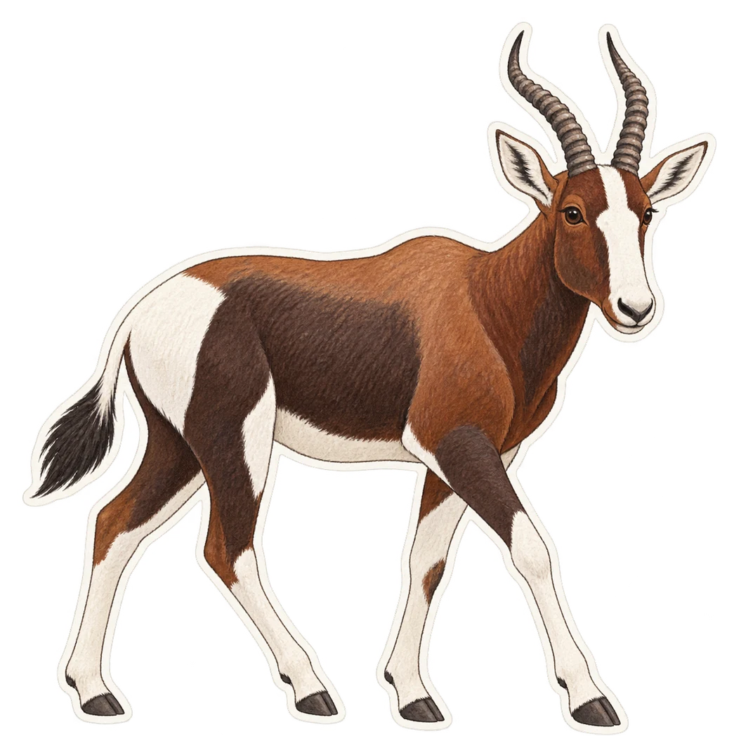 Damalisque à front blanc