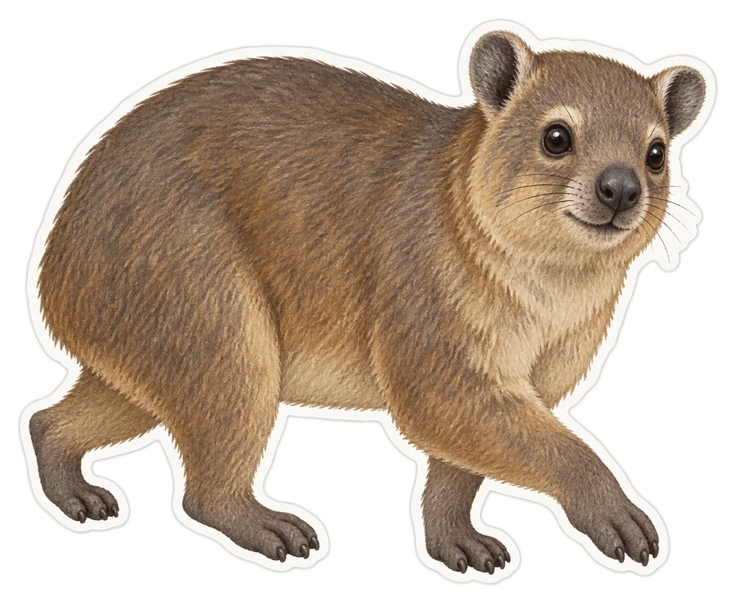 Le daman des arbres oriental (Dendrohyrax arboreus)