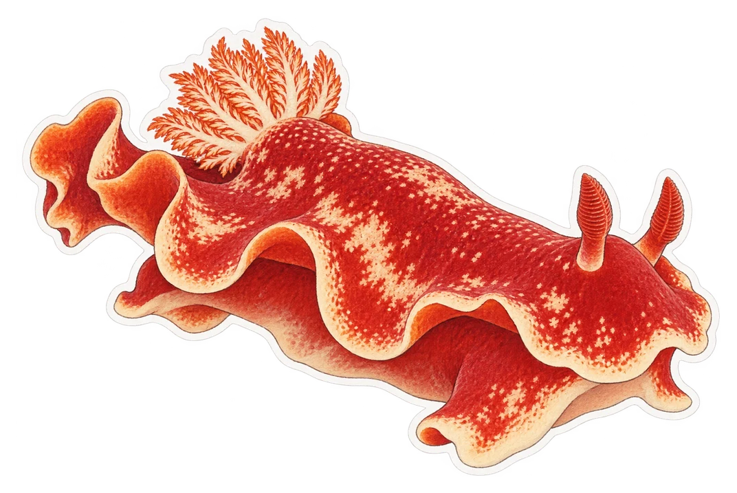 La danseuse espagnole (Hexabranchus sanguineus)