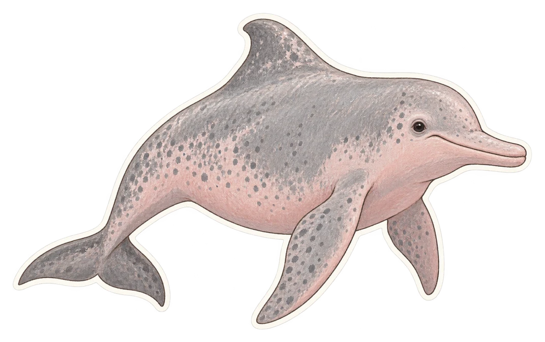 Le dauphin à bosse de l’Indo-Pacifique (Sousa chinensis)