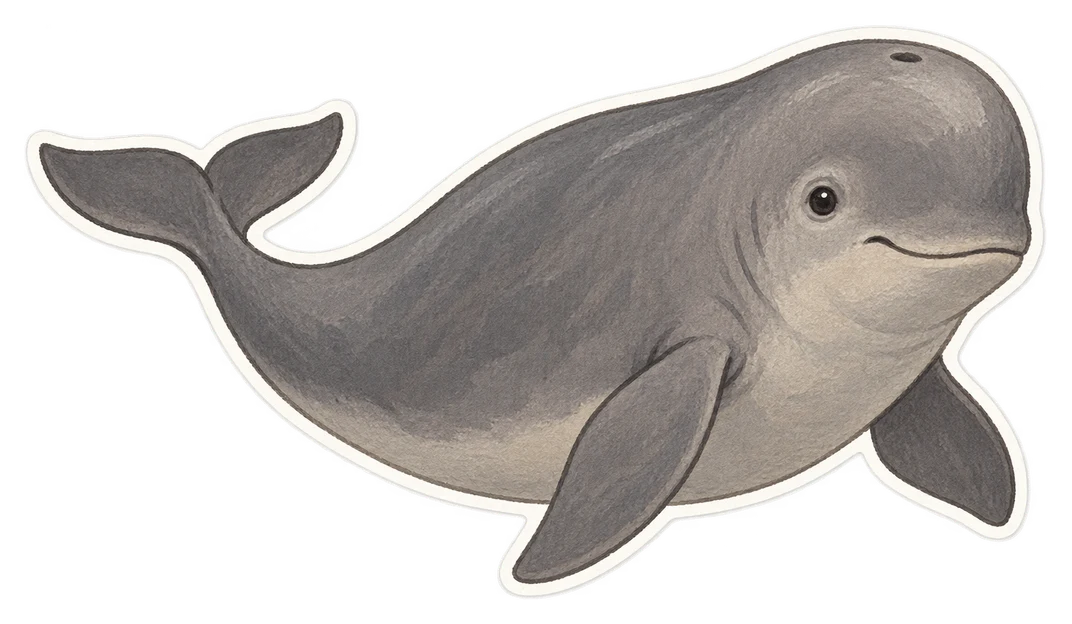 Le dauphin de Chine (Lipotes vexillifer)