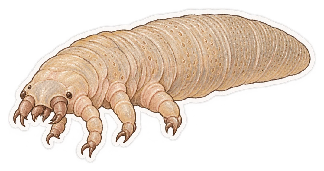 Le demodex brevis (Demodex brevis)