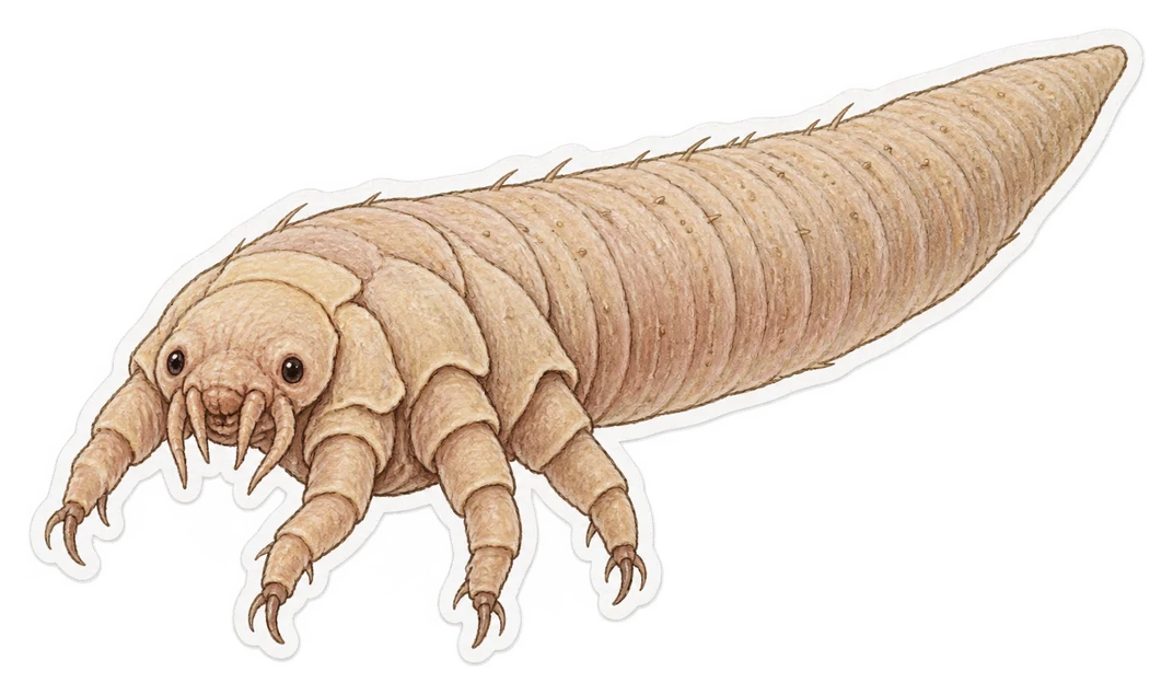 Le demodex folliculorum (Demodex folliculorum)