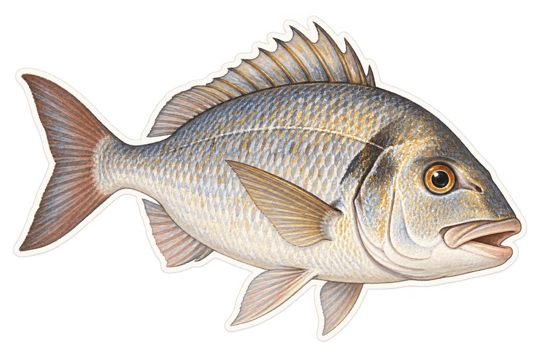 Le denté commun (Dentex dentex)