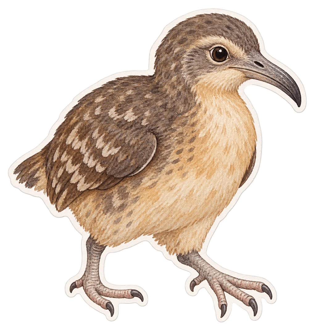 Le diduncule strigirostre (Didunculus strigirostris)