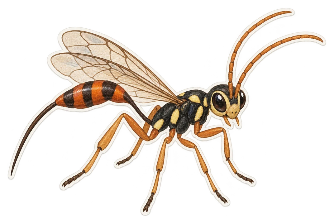 Le dinocampe de la coccinelle (Dinocampus coccinellae)