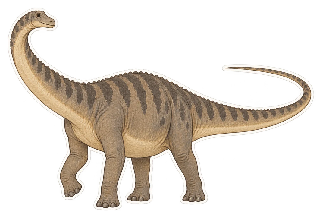 Le diplodocus (Diplodocus carnegii)