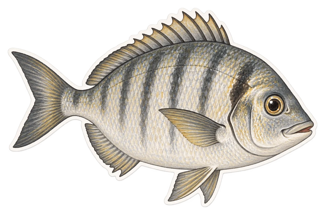 La dorade grise (Spondyliosoma cantharus)