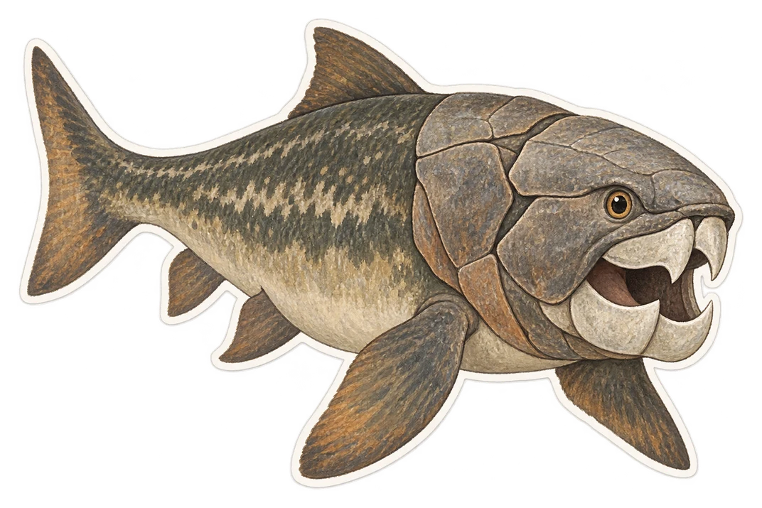 Le dunkleosteus (Dunkleosteus terrelli)