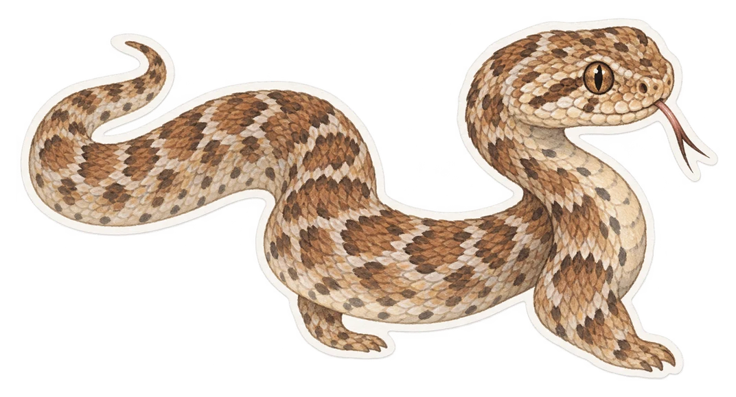 L’échide carénée (Echis carinatus)