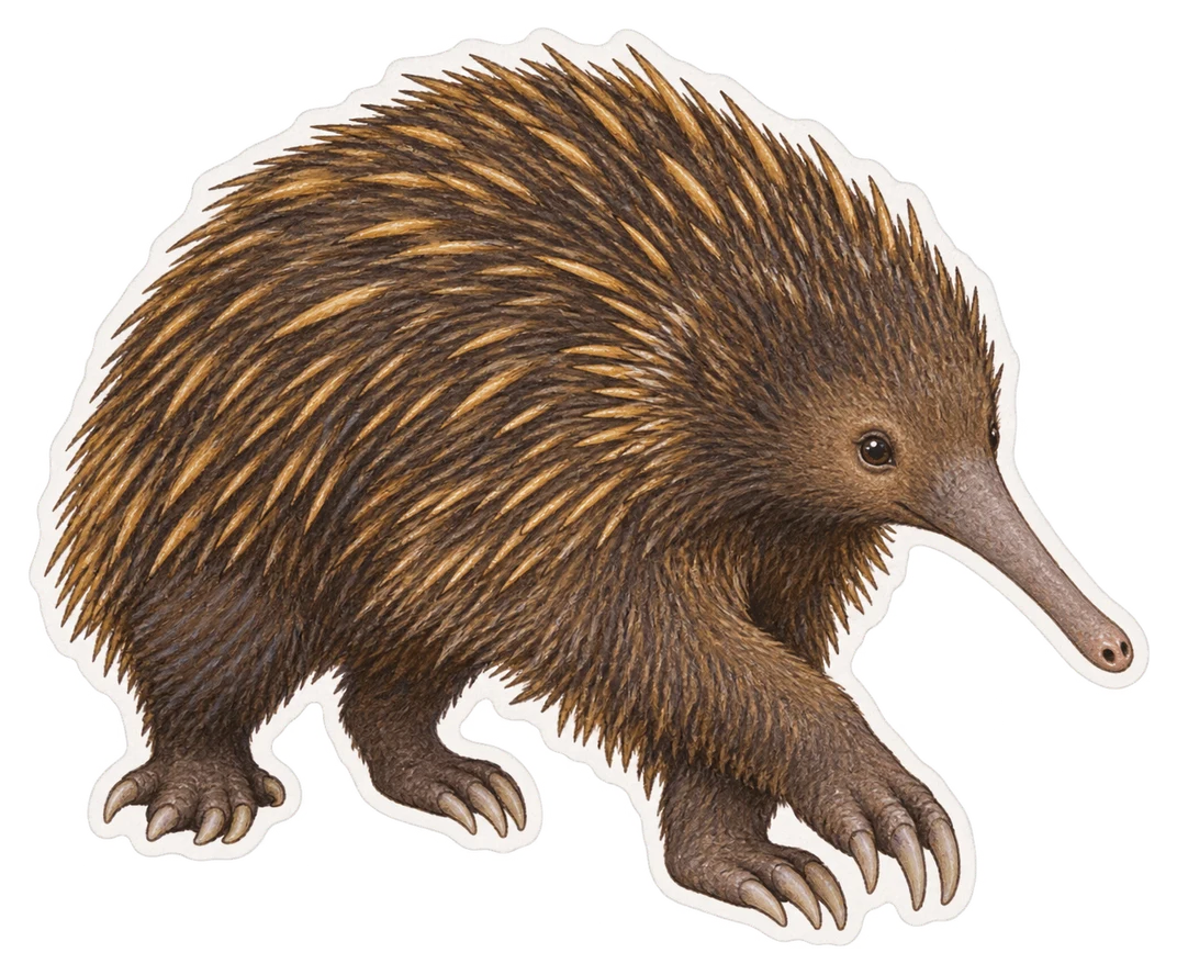 L’échidné à long bec oriental (Zaglossus bartoni)