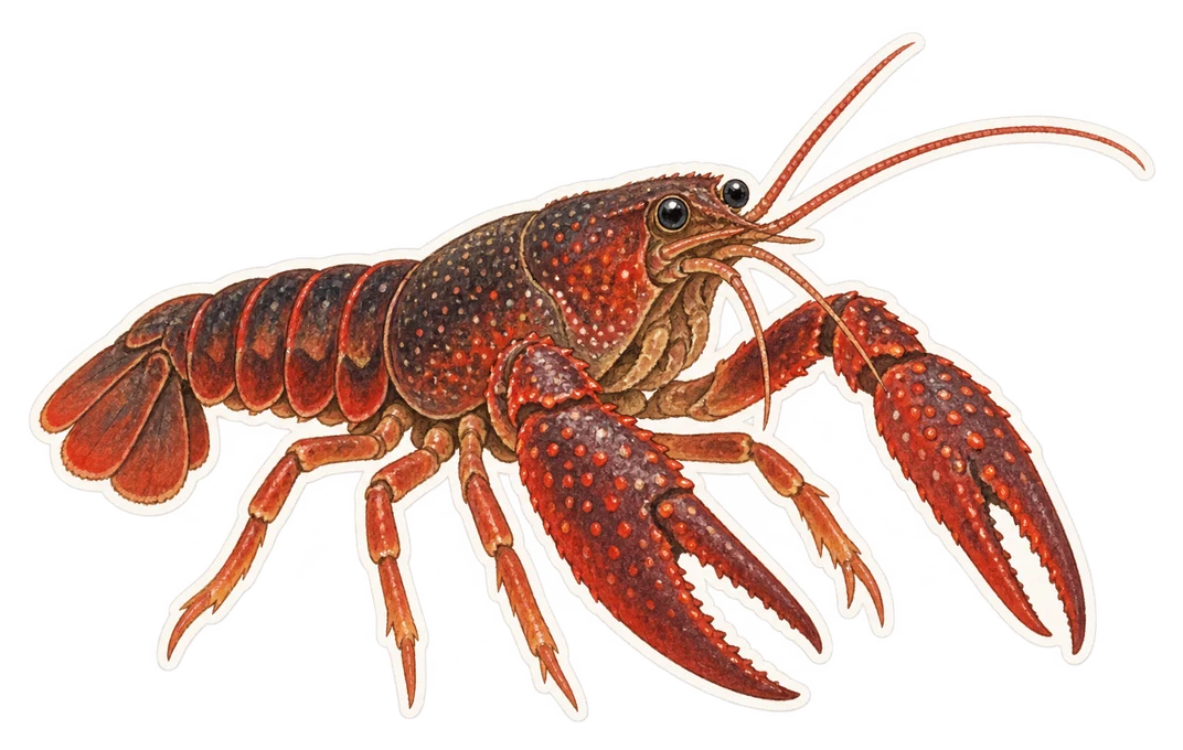 L’écrevisse de Louisiane (Procambarus clarkii)