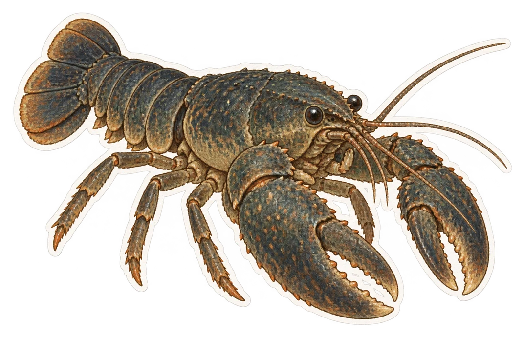 L'écrevisse géante de Tasmanie (Astacopsis gouldi)