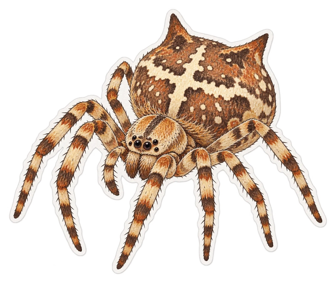 L'épeire anguleuse (Araneus angulatus)
