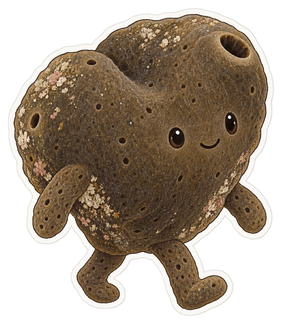 L’éponge cerveau (Chondrosia reniformis)