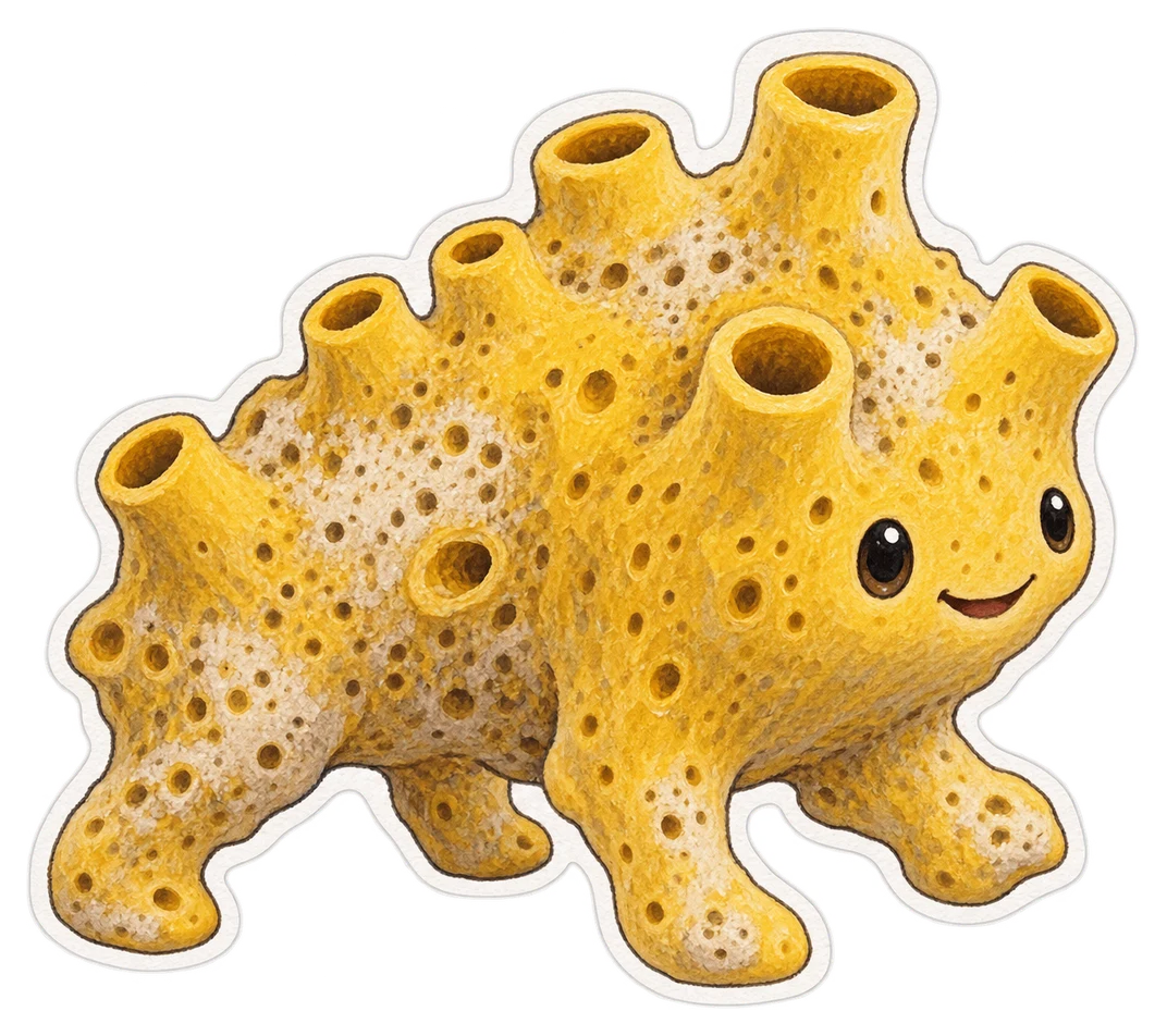L'éponge jaune (Cliona celata)