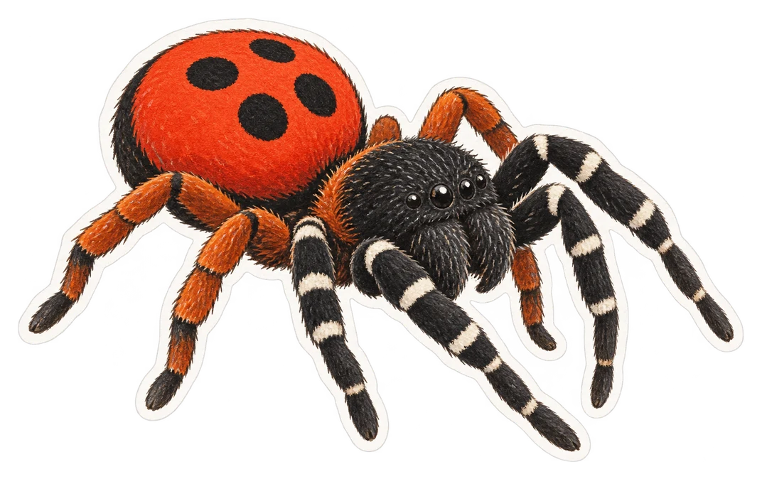 L'érèse coccinelle (Eresus kollari)