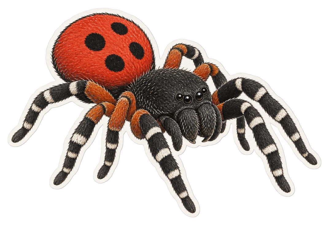 L'eresus walckenaeri (Eresus walckenaeri)