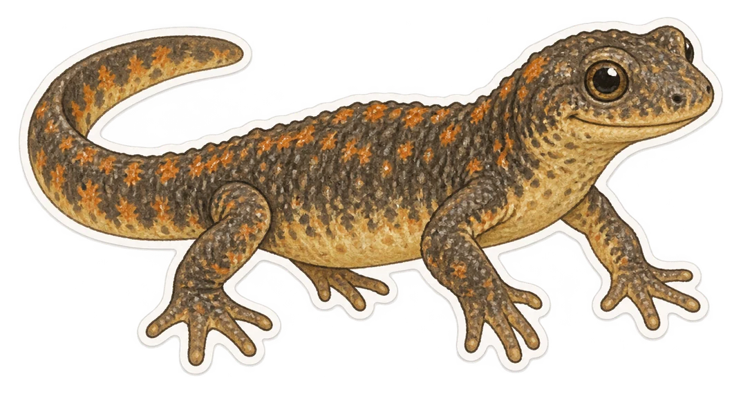 L'euprocte des Pyrénées (Calotriton asper)