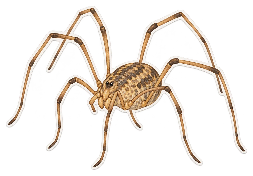 Le faucheux commun (Phalangium opilio)