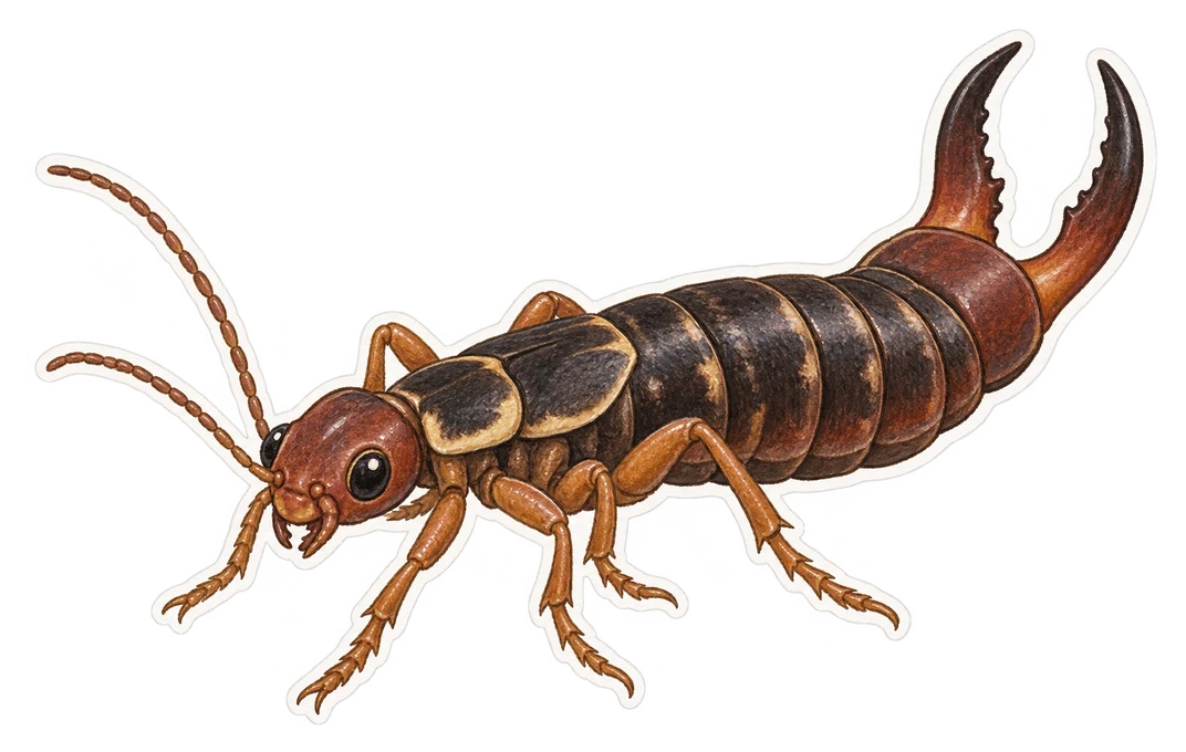 Le forficule géant de Sainte-Hélène (Labidura herculeana)