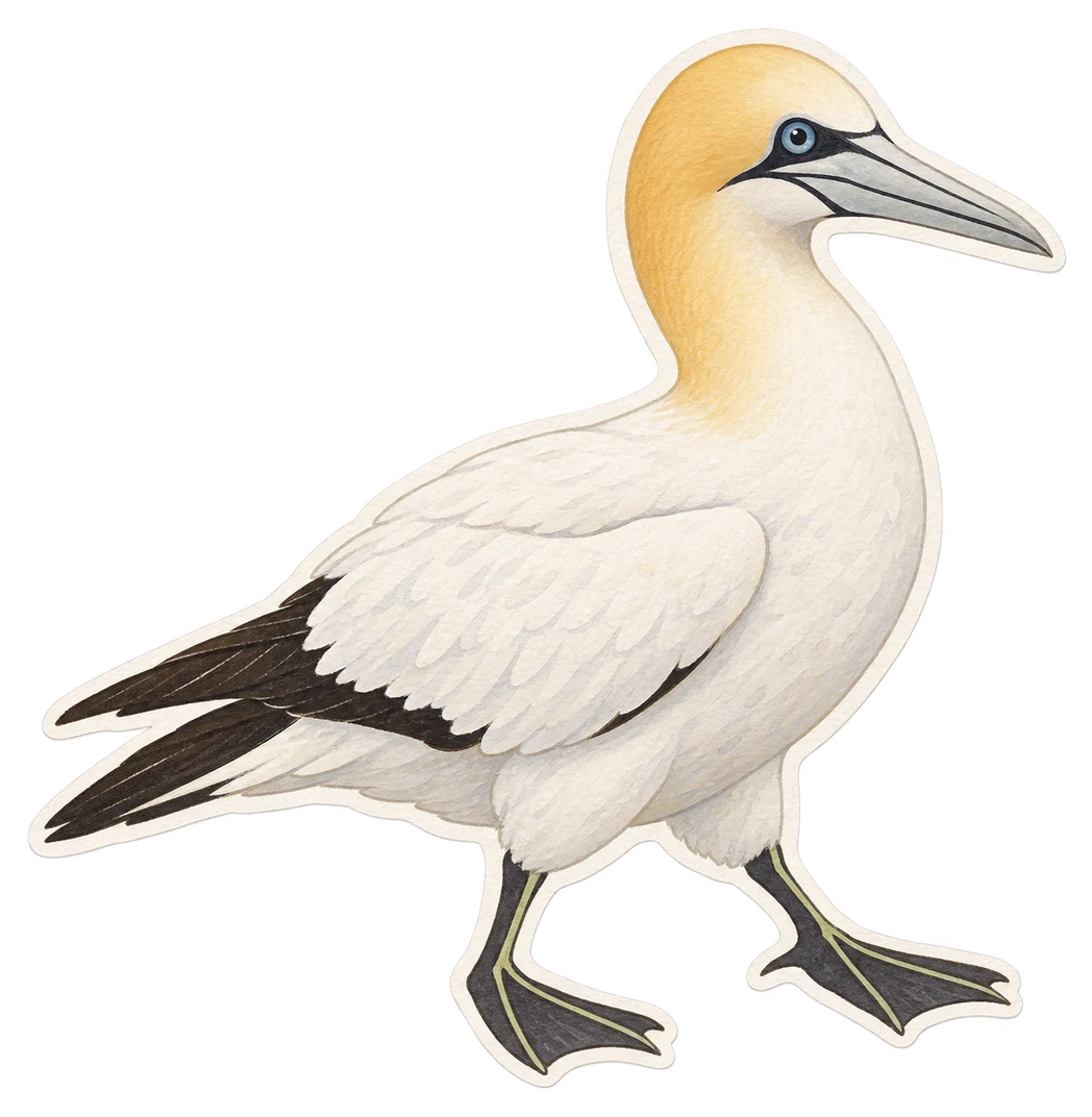Le fou de Bassan (Morus bassanus)