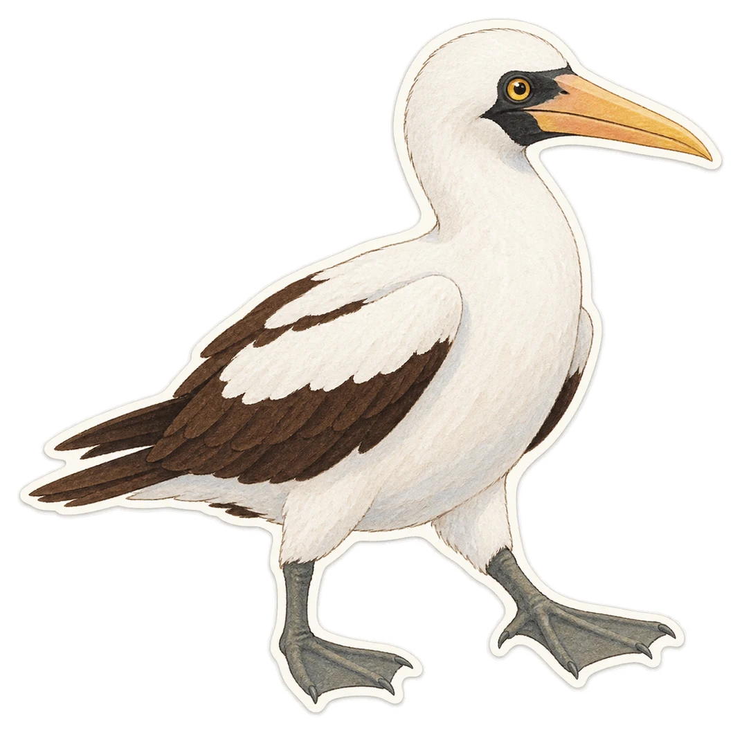 Le fou masqué (Sula dactylatra)