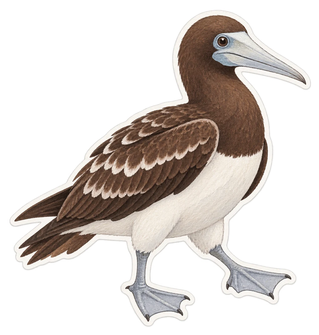 Le fou varié (Sula variegata)