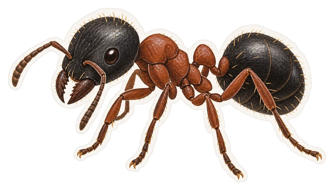 La fourmi moissonneuse ibérique (Messor ibericus)