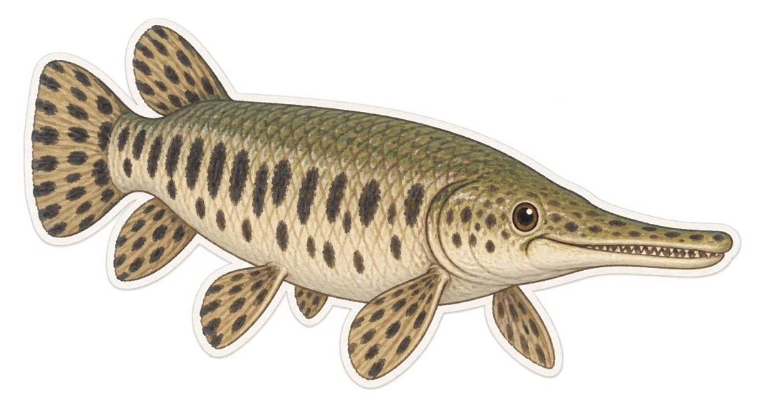 Le gar tropical (Atractosteus tropicus)