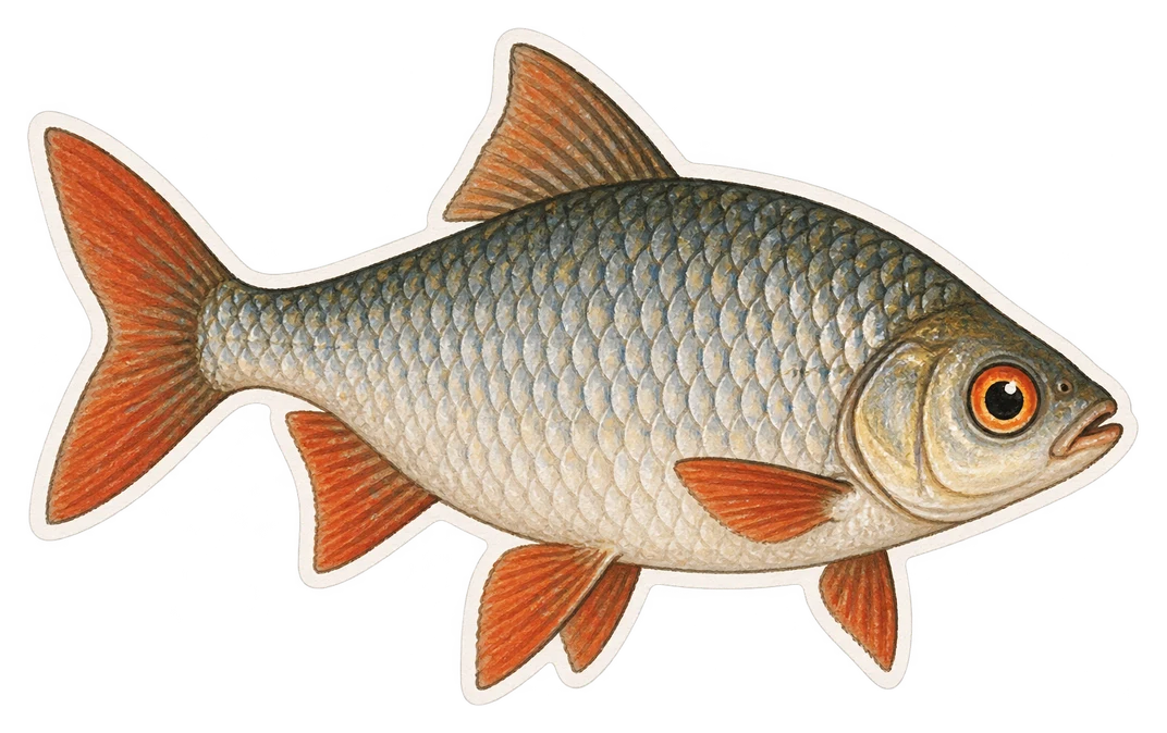 Le gardon (Rutilus rutilus)