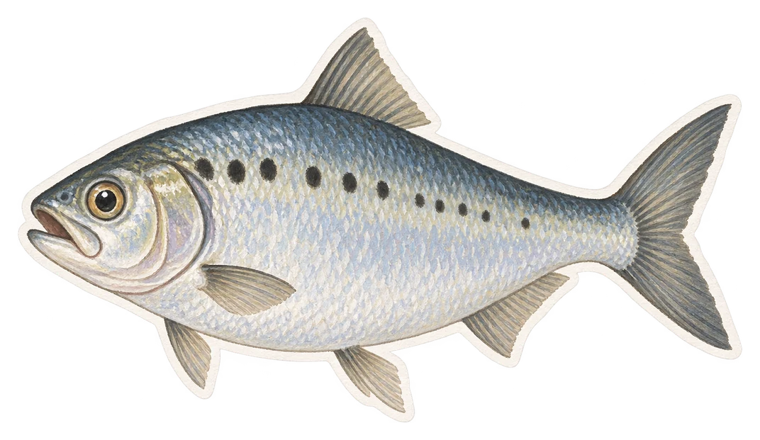 Le gaspareau (Alosa pseudoharengus)