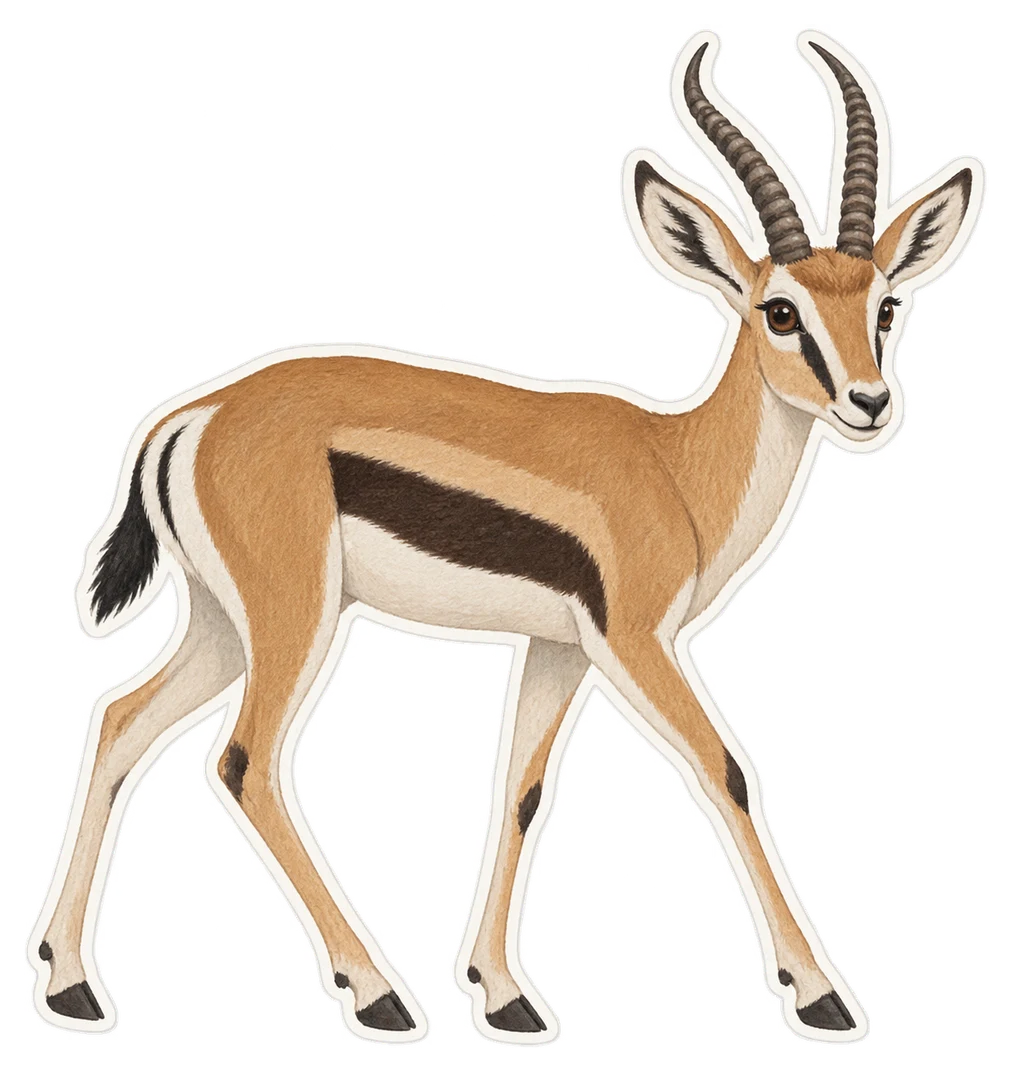 La gazelle de Grant (Nanger granti)