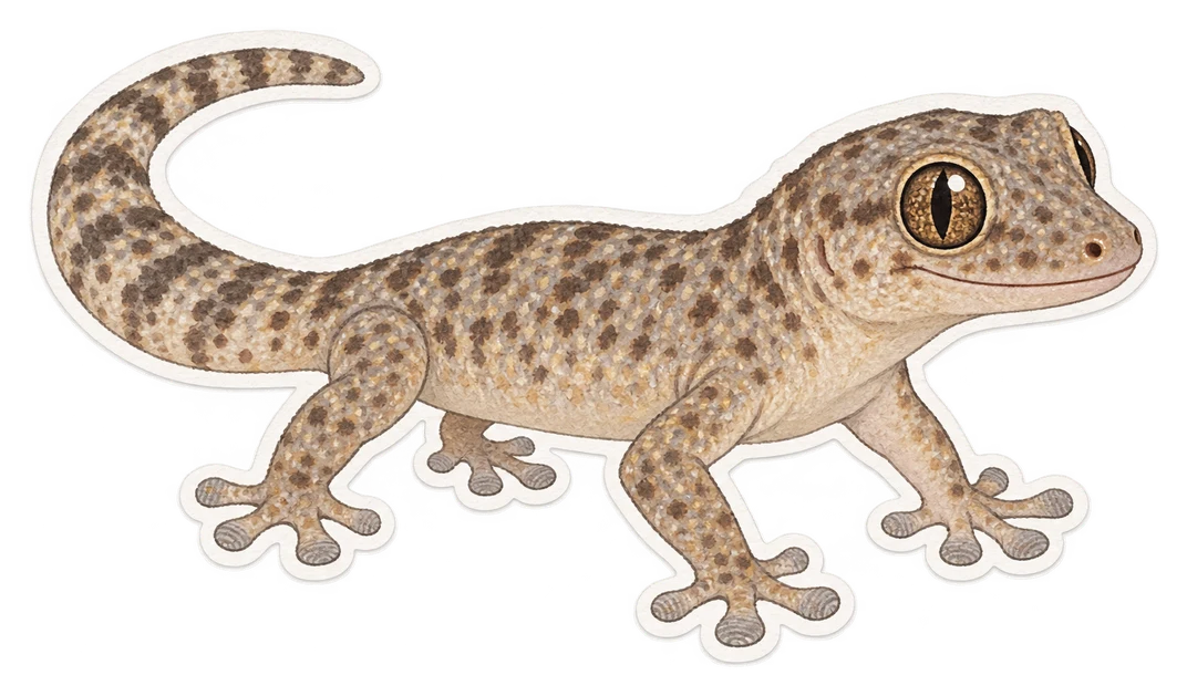 La gehyre mutilée (Gehyra mutilata)