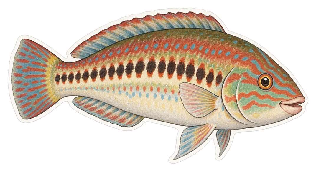 La girelle commune (Coris julis)
