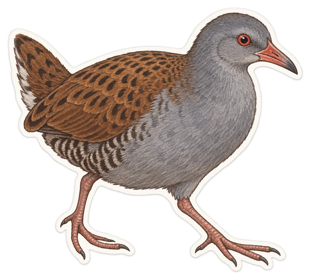 Le glaucope cendré (Callaeas cinereus)