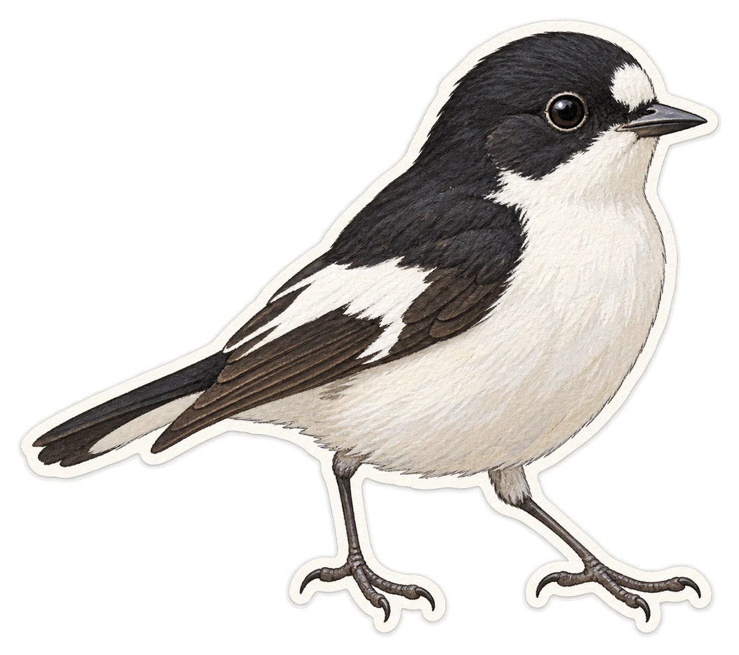 Gobemouche noir