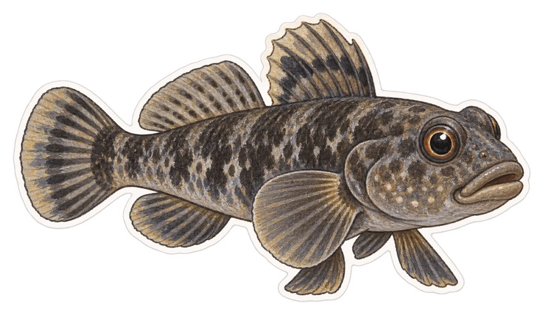 Le gobie noir (Gobius niger)