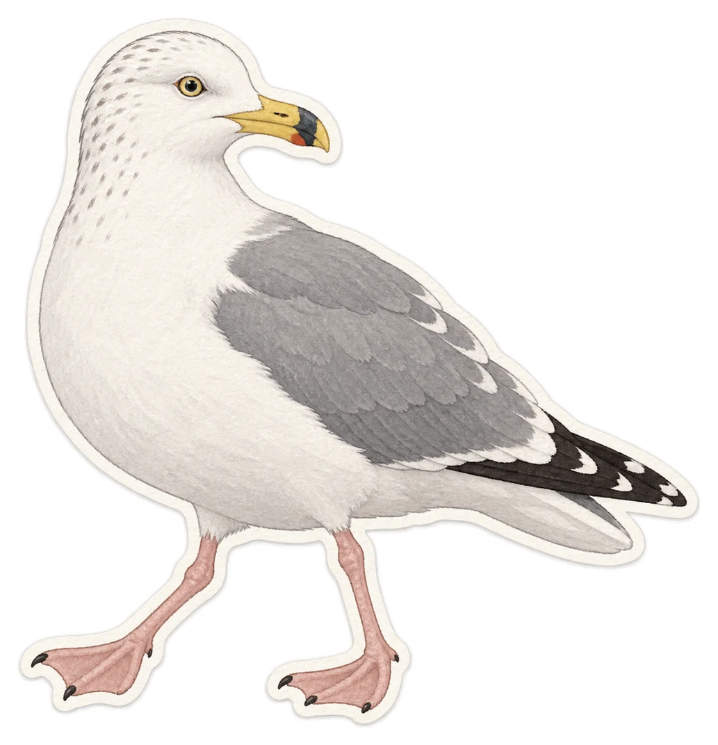 Le goéland de Thayer (Larus thayeri)