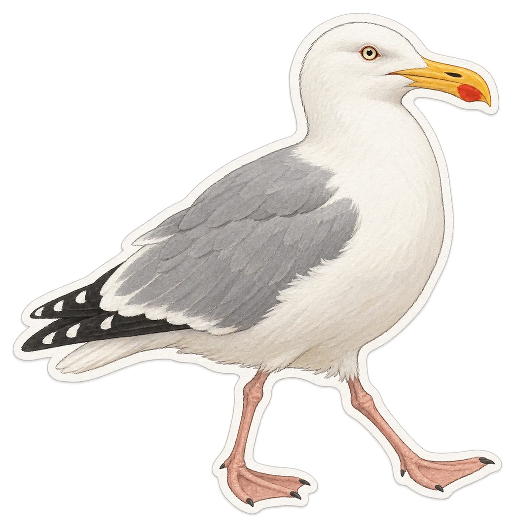 Le goéland ichthyaète (Ichthyaetus ichthyaetus)