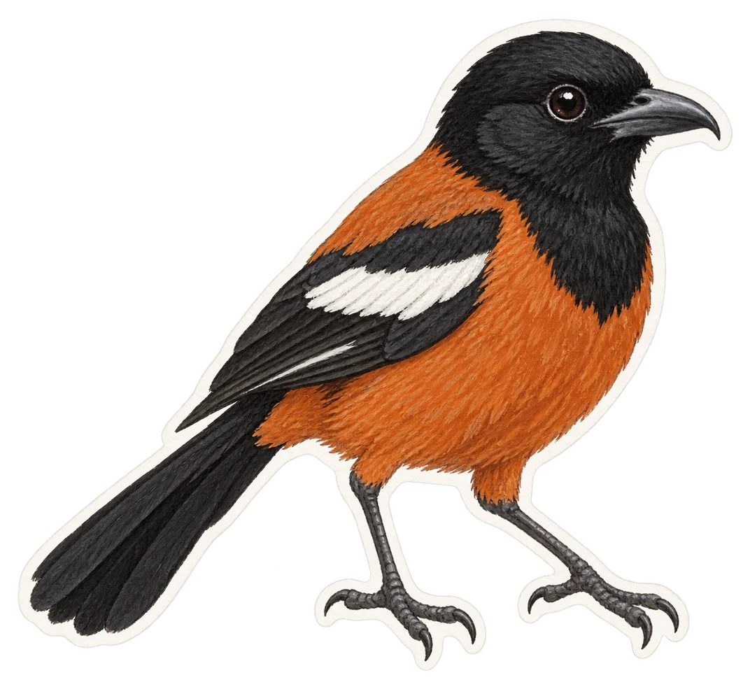 Le gonolek de Barbarie (Laniarius barbarus)