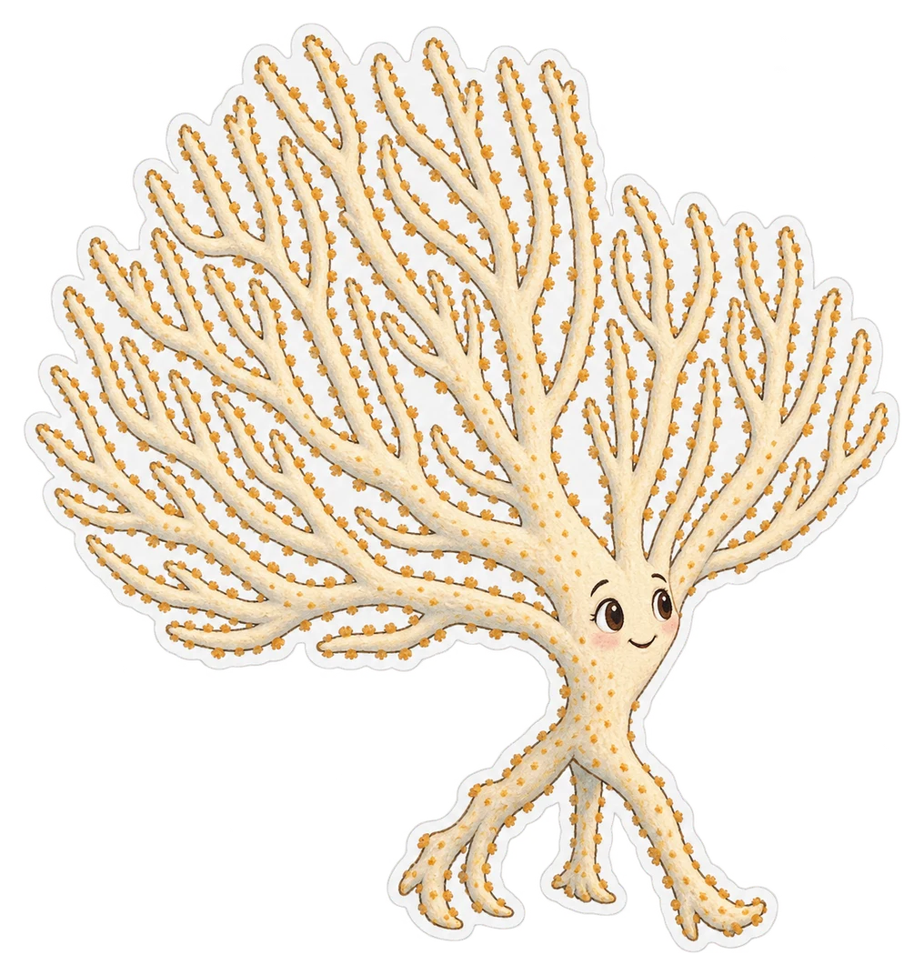La gorgone blanche (Eunicella singularis)