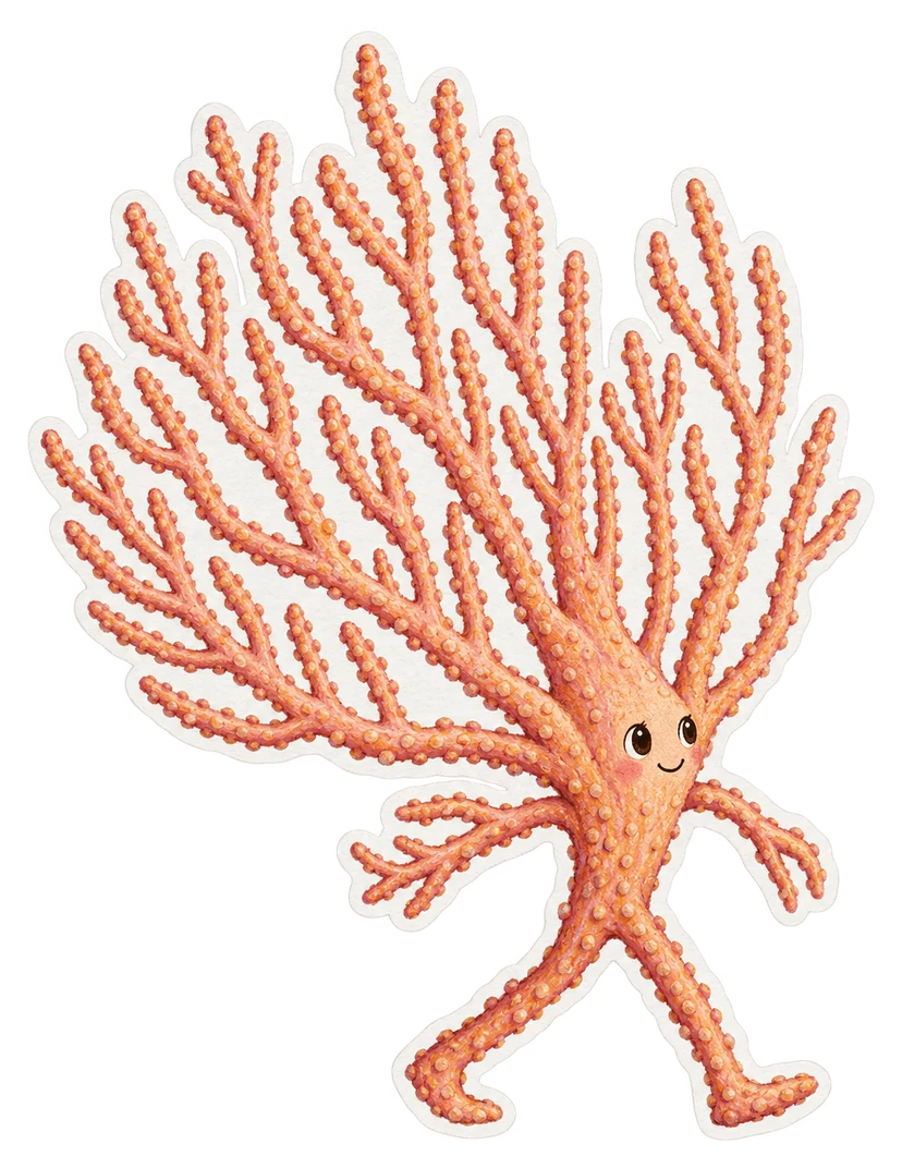 La gorgone verruqueuse (Eunicella verrucosa)