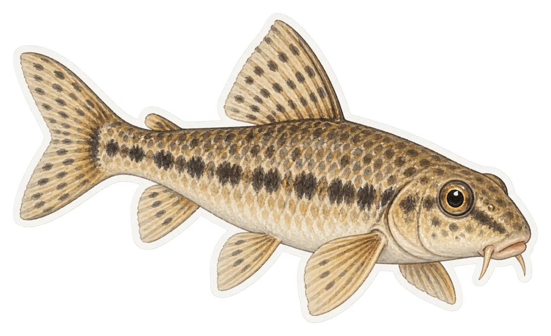 Le goujon (Gobio gobio)